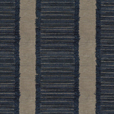 Woven Jacquard Upholstery Fabric with Striated Bands 4 Colors