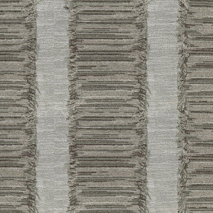 Woven Jacquard Upholstery Fabric with Striated Bands 4 Colors